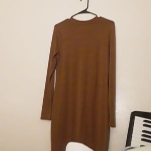 Long brown dress